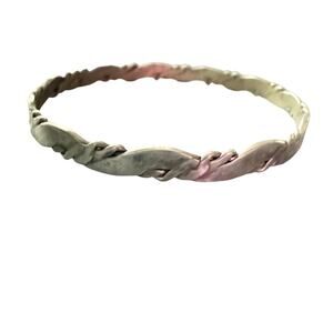 Mexico 925 Sterling Silver Braided Bangle Bracelet